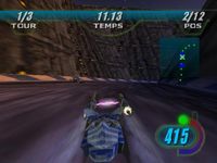 une photo d'Ã©cran de Star Wars Episode 1 - Racer sur Nintendo 64